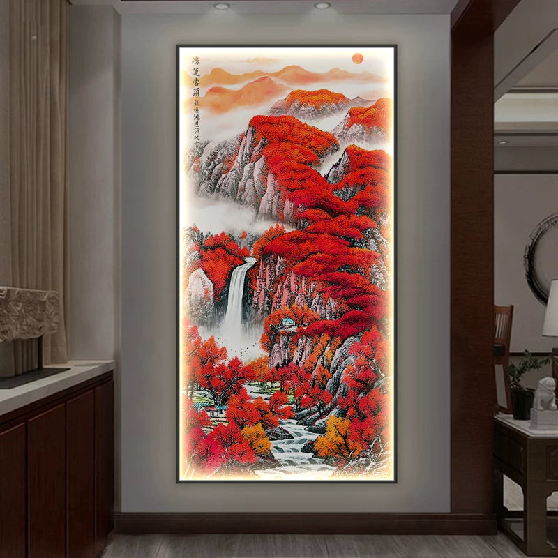 山水画 鸿运当头