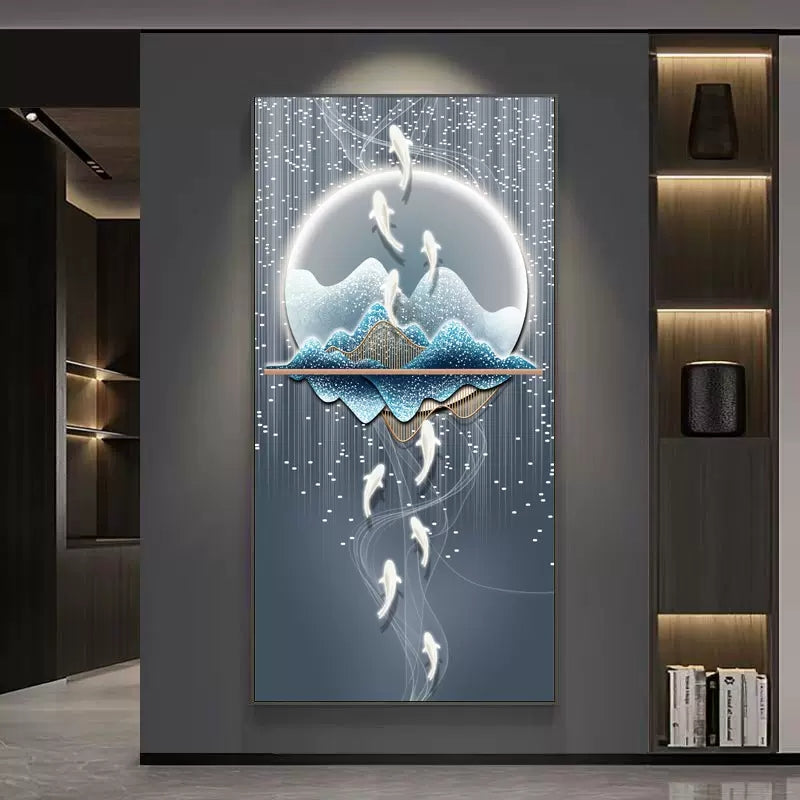 九鱼图【13】星空九鱼