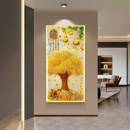 招财进宝 金钱树 Money tree vertical