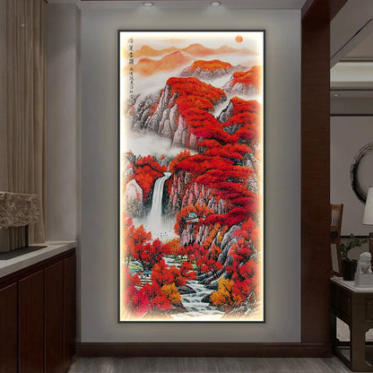 山水画 鸿运当头