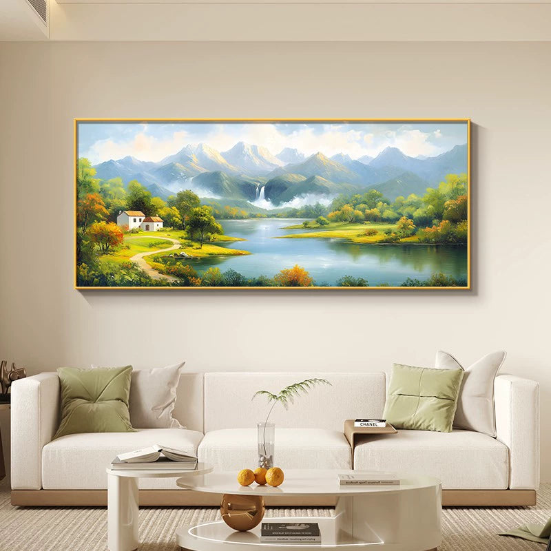 山水画 油画风格