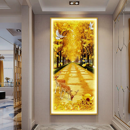 黄金大道 金林禄财 Money tree vertical