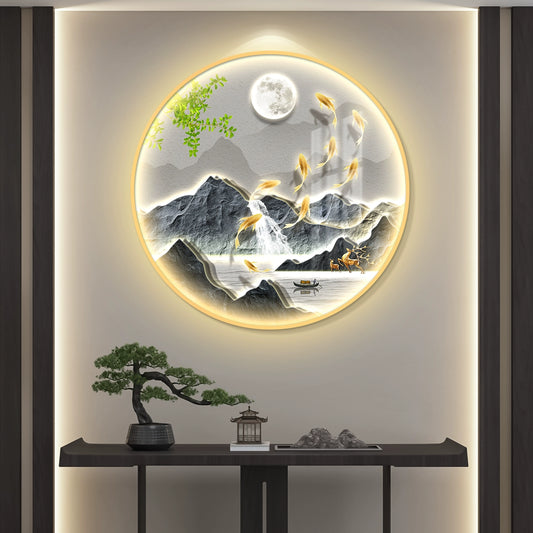 圆形A 玄关九鱼