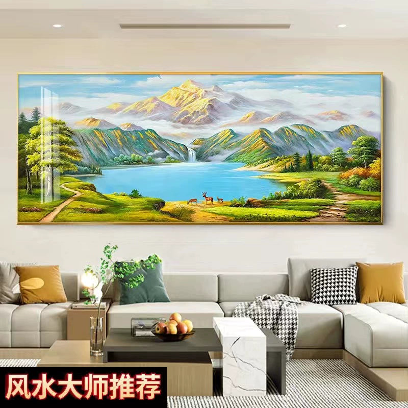 山水画 油画风格