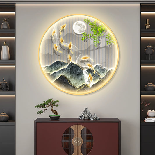 圆形A 玄关九鱼