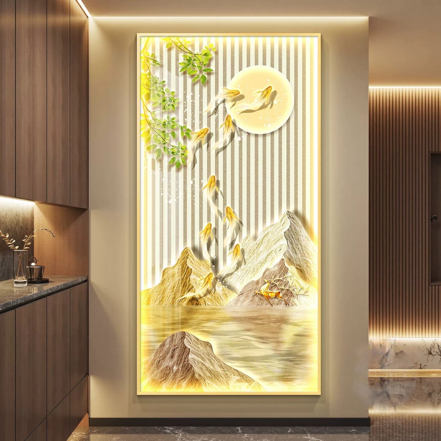 九鱼金山 金鲤向上