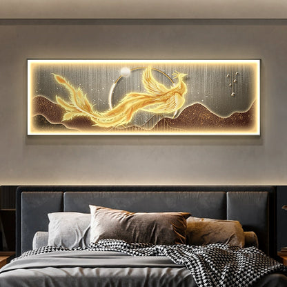 凤凰 横 鎏金凤凰