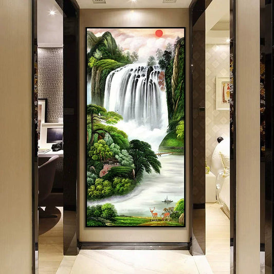 山水画 吉运山水