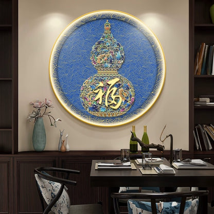 福字 珐琅彩 圆